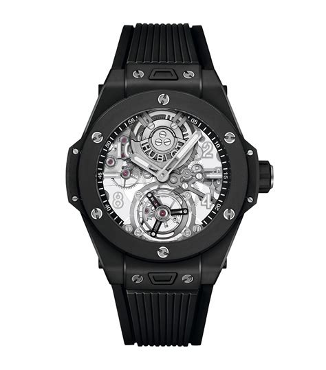 hublot black diamond tourbillon|Hublot big bang 45mm.